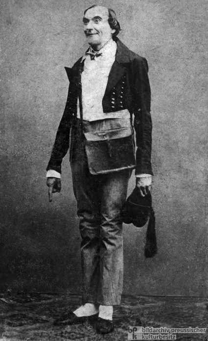 Johann Nepomuk Nestroy in One of His Own Plays (1860)